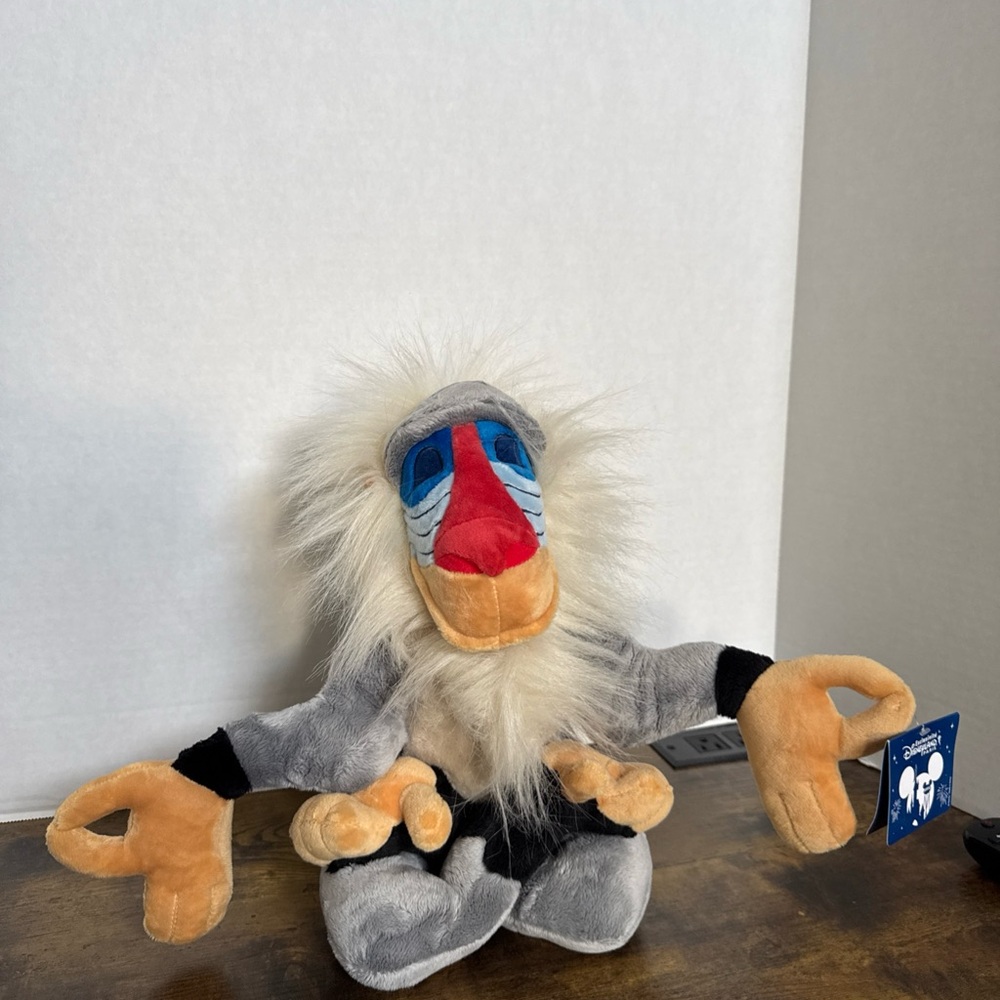 Disney Disneyland Paris Exclusive Plush RAFIKI ZEN 12P Rare NWT  Lion King.
